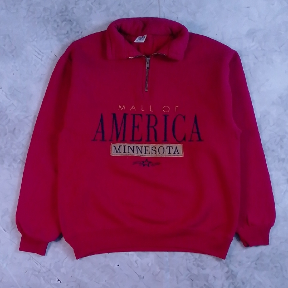 Vintage 90s Mall Of America Minisota Sweater UNISEX JERZEES SUPER SWEAT